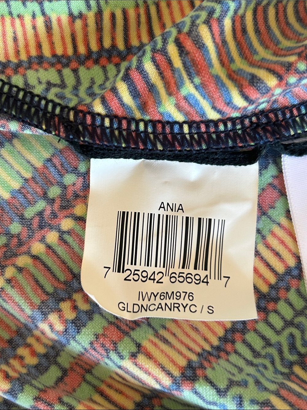 BCBGMaxAzria "Ania" Multicolor Mini in "Golden Canary Combo" - Women's Sm, EUC - Picture 8 of 10
